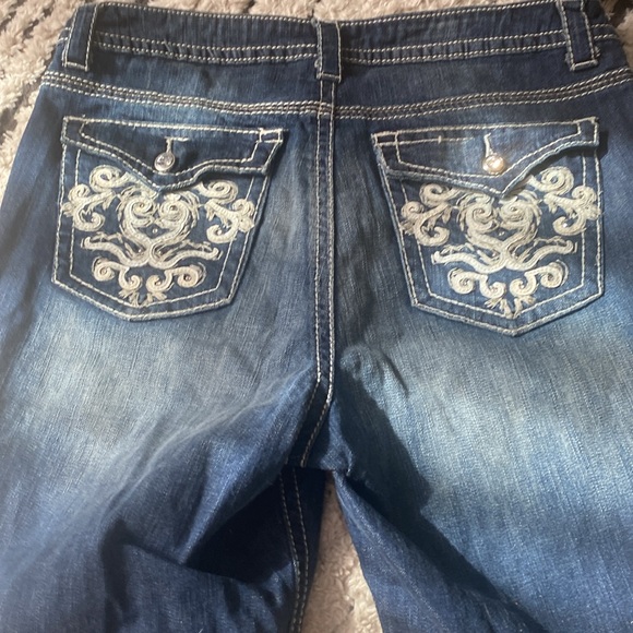 Miss me style bootcut jeans size 16w (DESCRIPTION) - Picture 2 of 4